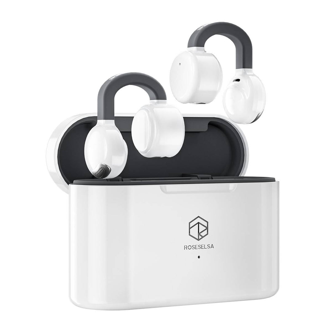 Rose Technics - Audio - ROSESELSA OpenFree Open Ear TWS True Wireless Earbuds for Running, Sports and Workouts - Keebz N Cables