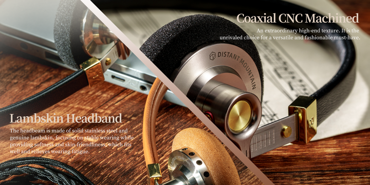 Rose Technics - Audio - ROSESELSA Distant Mountain Over Ear Headphones - Keebz N Cables