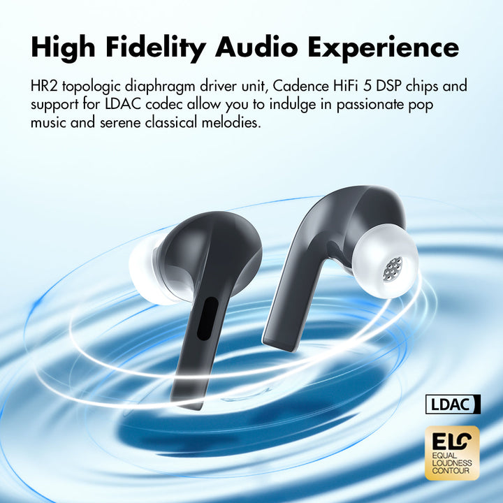 Rose Technics - Audio - ROSESELSA Earfree i5 True Wireless TWS Noise Cancelling Earbuds - Keebz N Cables