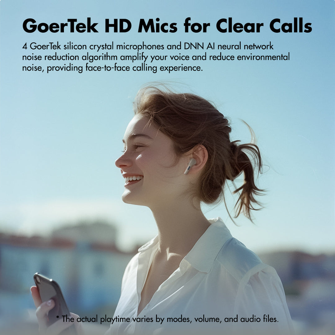 Rose Technics - Audio - ROSESELSA Earfree i5 True Wireless TWS Noise Cancelling Earbuds - Keebz N Cables