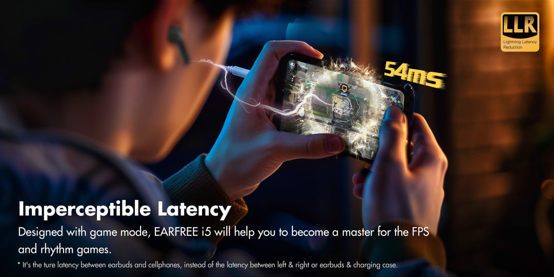 Rose Technics - Audio - ROSESELSA Earfree i5 True Wireless TWS Noise Cancelling Earbuds - Keebz N Cables