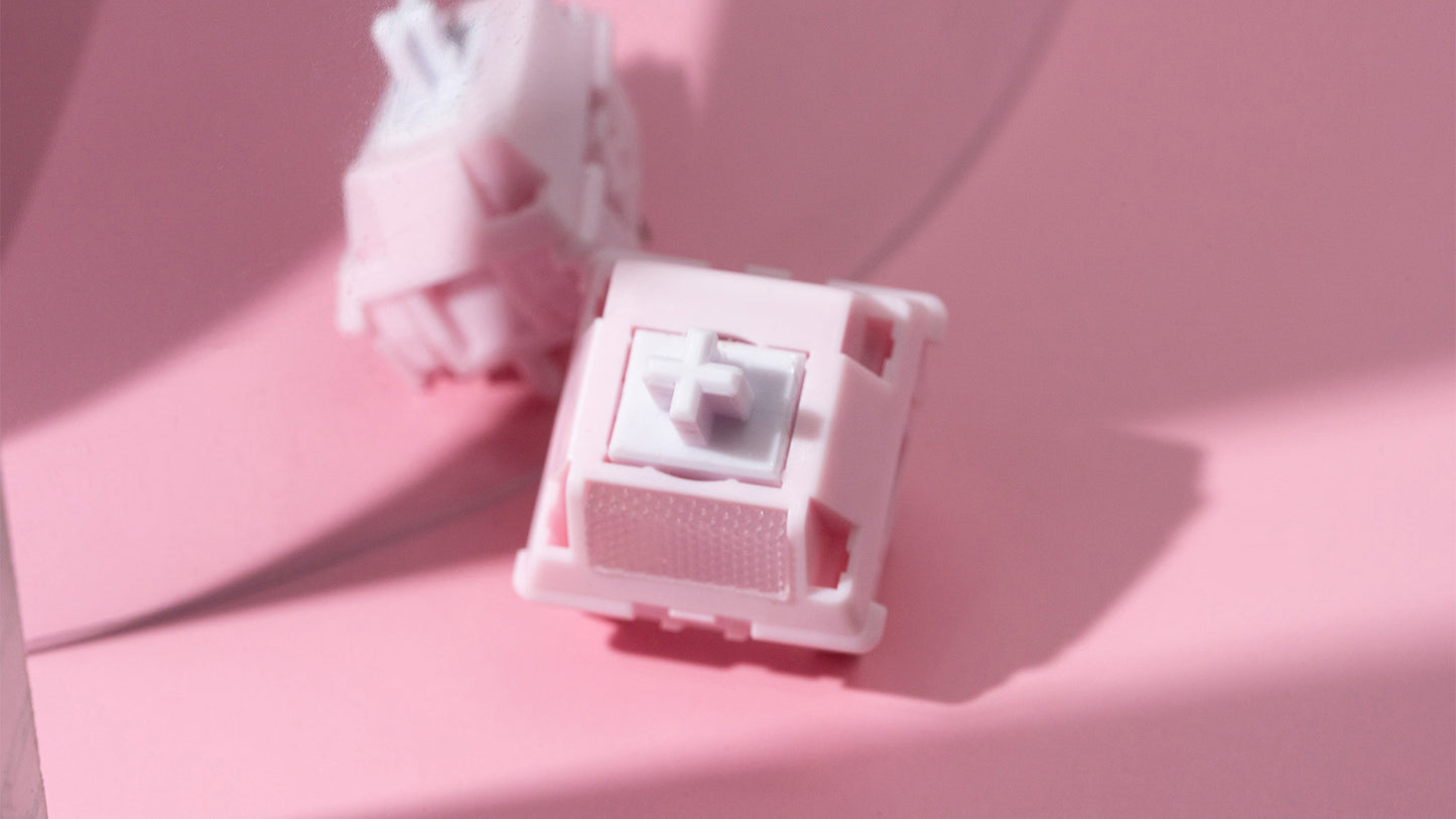 Chilkey PAW65 Series - Pink Lotus Linear Switches