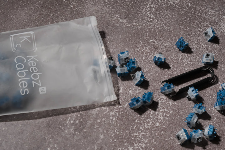 Cherry - Keyboard Switches - Cherry Northern Light MX2A Silent Linear Switches - Keebz N Cables