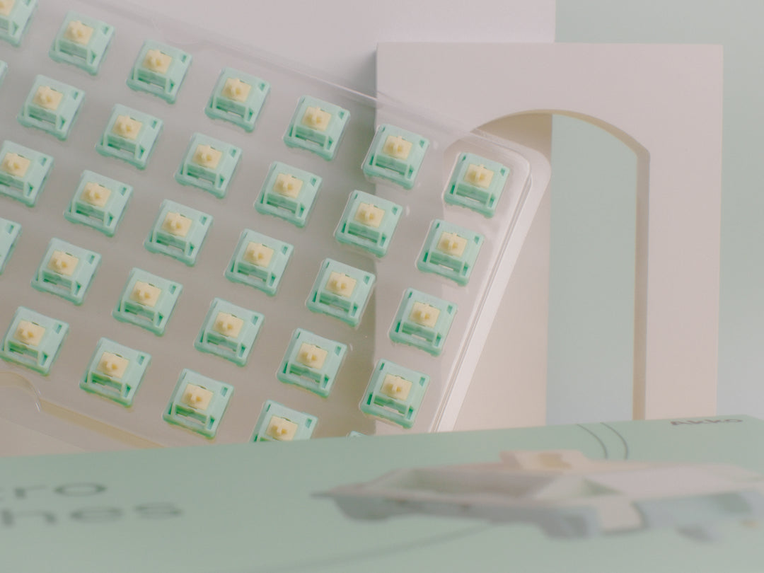 HMX - Keyboard Switches - Akko x HMX Cilantro Tactile Switches - Keebz N Cables