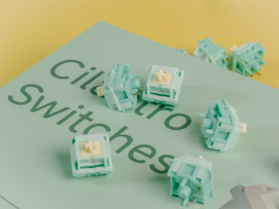 HMX - Keyboard Switches - Akko x HMX Cilantro Tactile Switches - Keebz N Cables