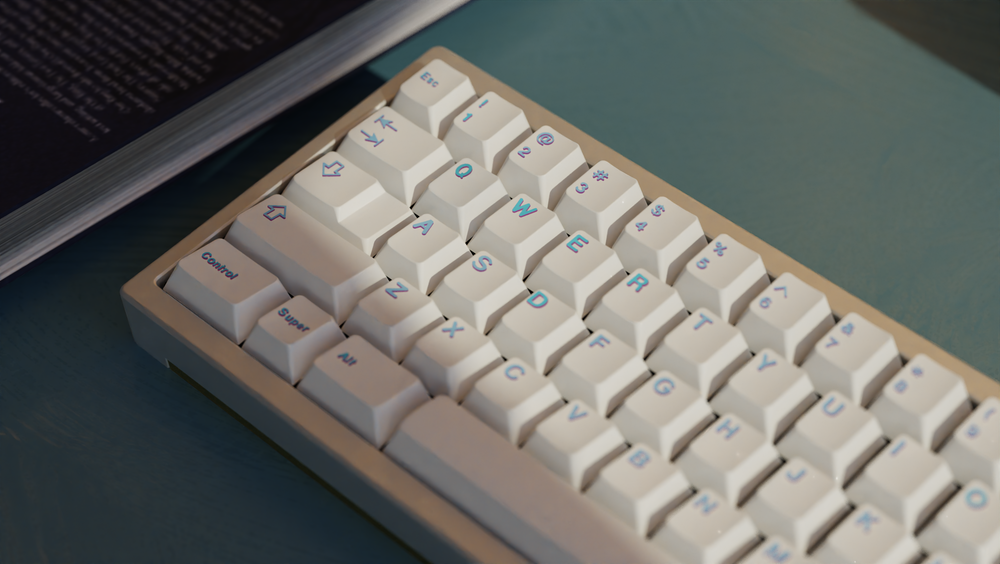 eloquent.clicks - Keycaps - PBT Glitch Keycaps - Keebz N Cables