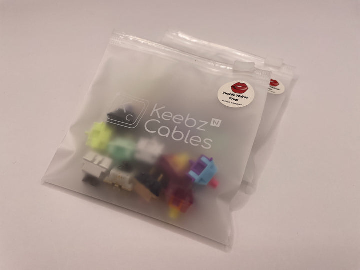 Keebz N Cables - Keyboard Switches - Tactile Thirst Trap Switch Sampler - 9th Edition - Keebz N Cables