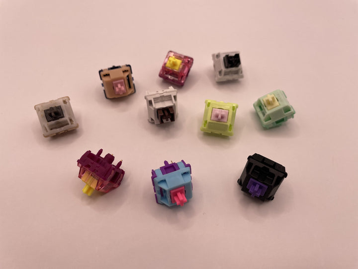 Keebz N Cables - Keyboard Switches - Tactile Thirst Trap Switch Sampler - 9th Edition - Keebz N Cables