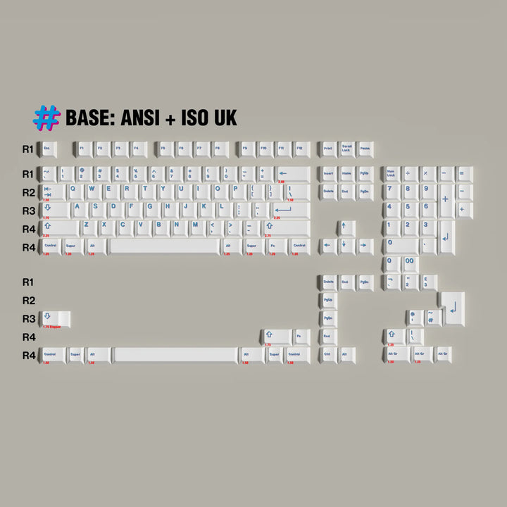 eloquent.clicks - Keycaps - PBT Glitch Keycaps - Keebz N Cables