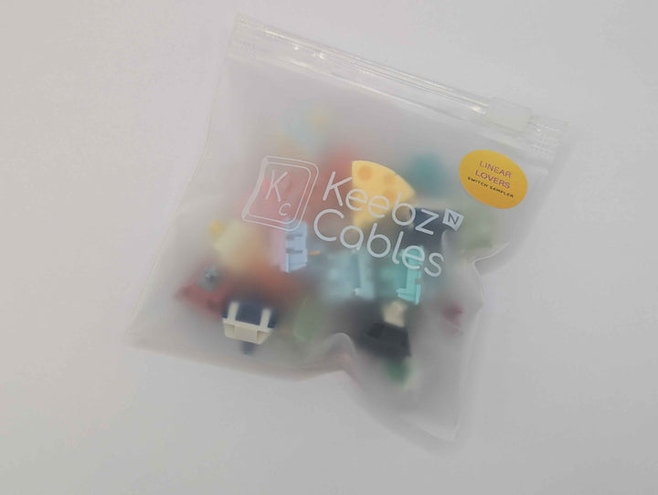 Keebz N Cables - Keyboard Switches - Linear Lovers Switch Sampler - 11th Edition - Keebz N Cables