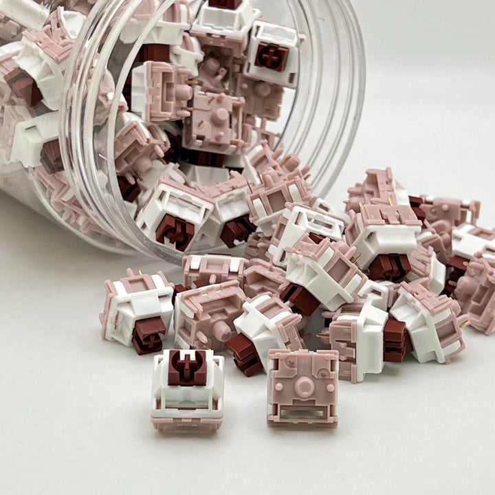 Invokeys - Keyboard Switches - Invokeys Red Bean Linear Switches Switches - Keebz N Cables