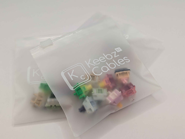 Keebz N Cables - Keyboard Switches - Best Friends Forever (BFF) Switch Sampler Pack - 1st Edition - Keebz N Cables