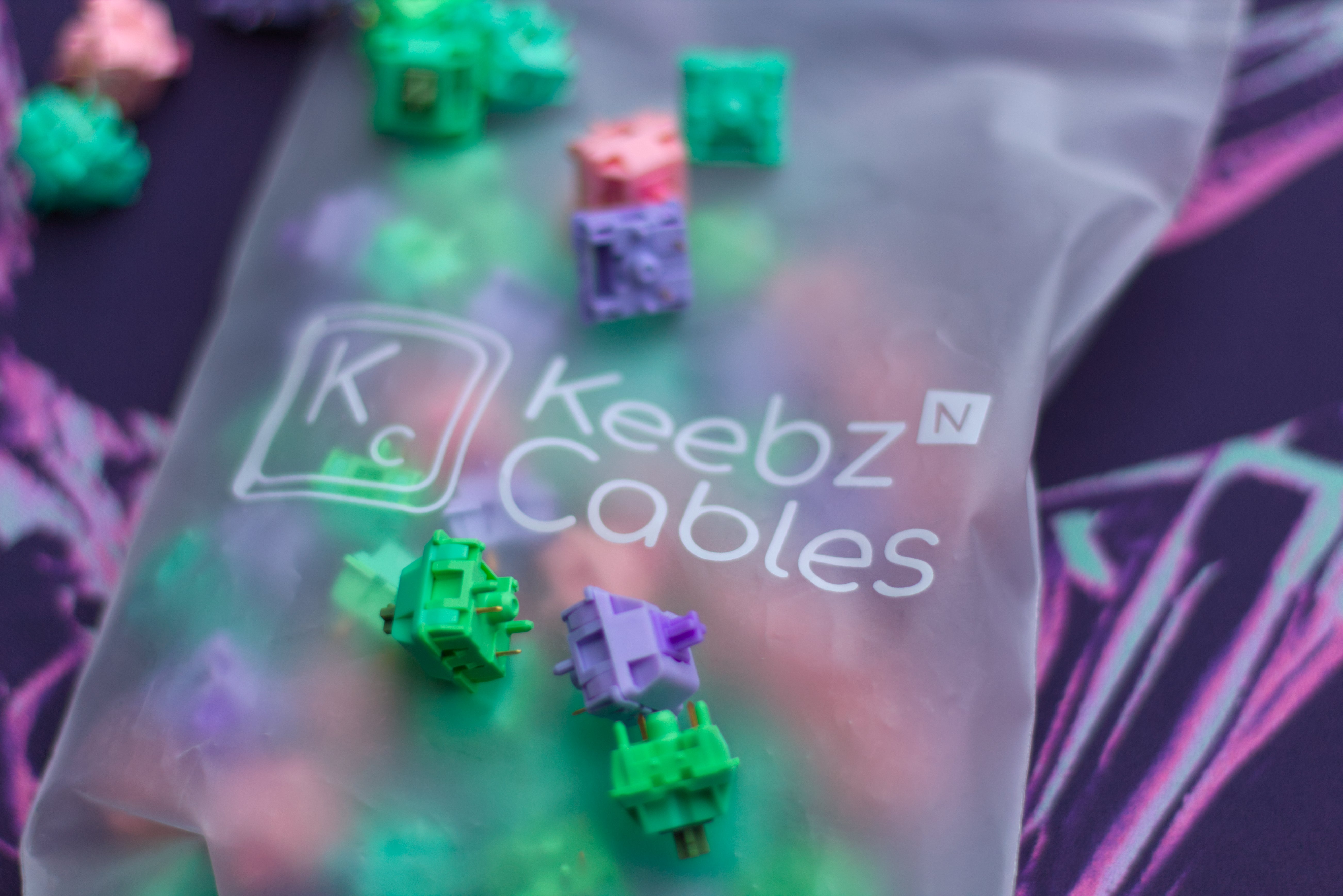 makaron♡ BSUN x Zuoce Studio Macaron Linear Switches | Keebz N Cables