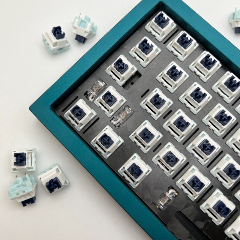 Invokeys Blueberry Chiffon Light Tactile Switches - Keebz N CablesKeyboard Switches