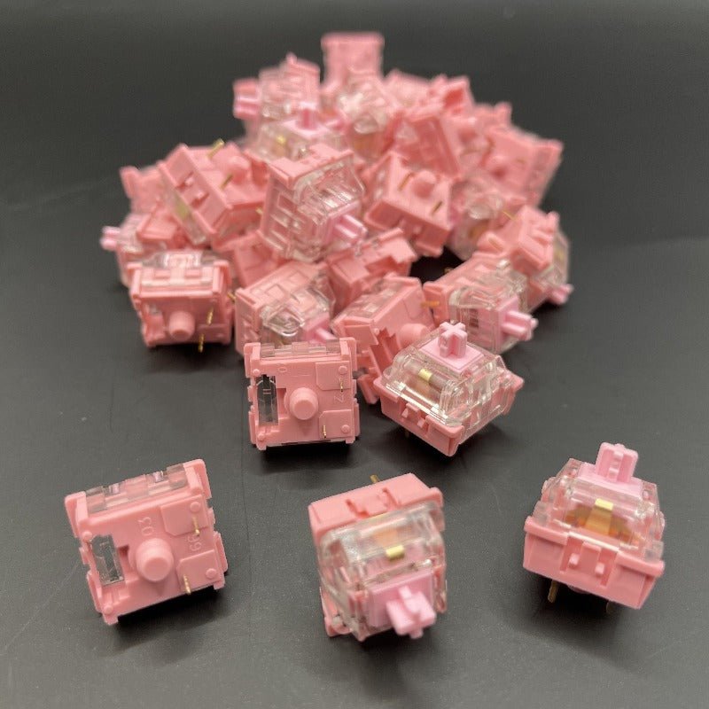 KTT Rose Linear Switches - Keebz N CablesKeyboard Switches
