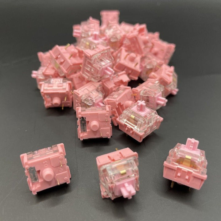 KTT Rose Linear Switches - Keebz N CablesKeyboard Switches