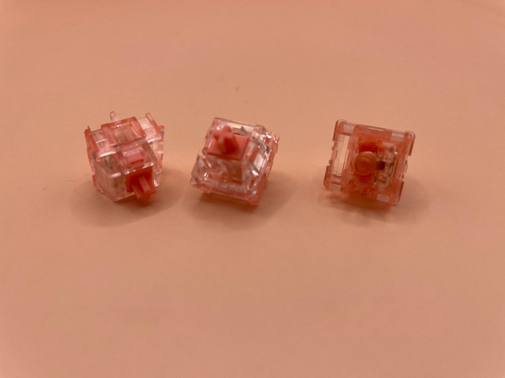 KTT Strawberry V2 Linear Switches - Keebz N CablesKeyboard Switches