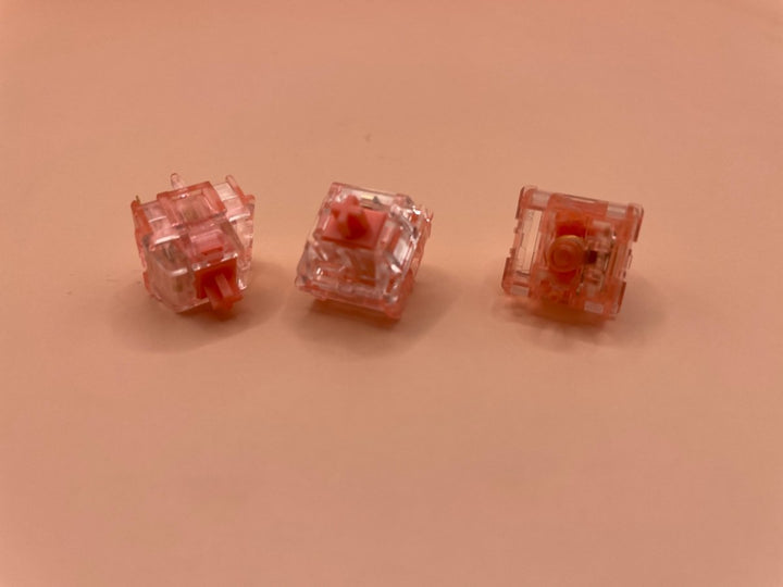 KTT Strawberry V2 Linear Switches - Keebz N CablesKeyboard Switches