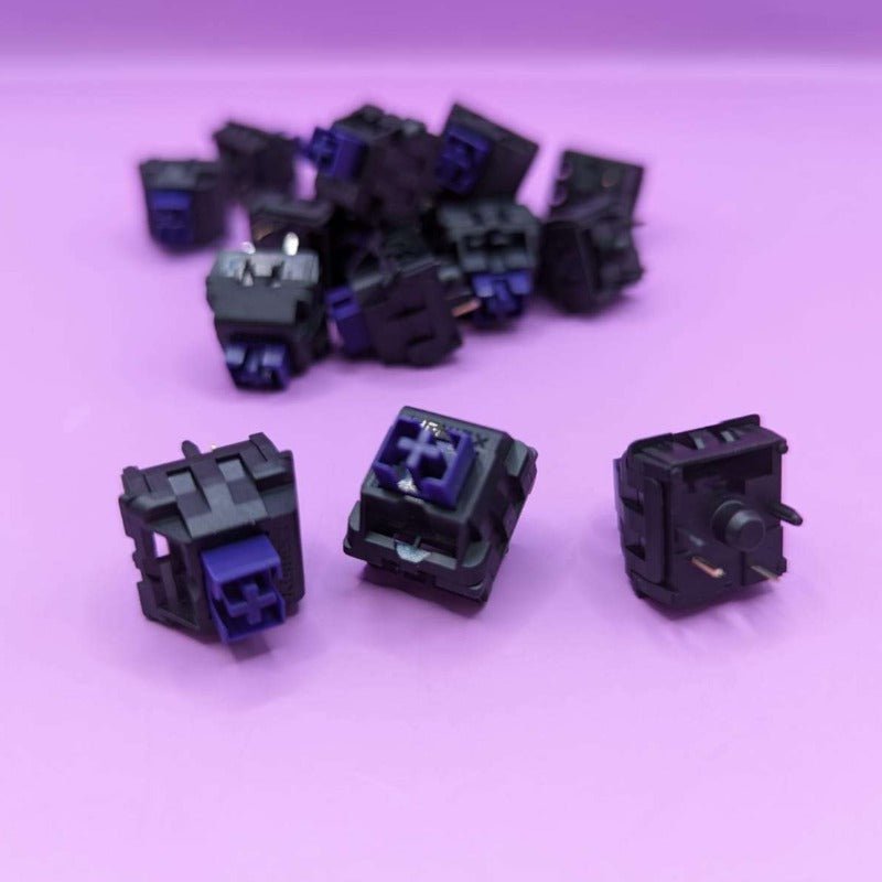 XCJZ Purple Bamboo Tactile Switches - Keebz N CablesKeyboard Switches
