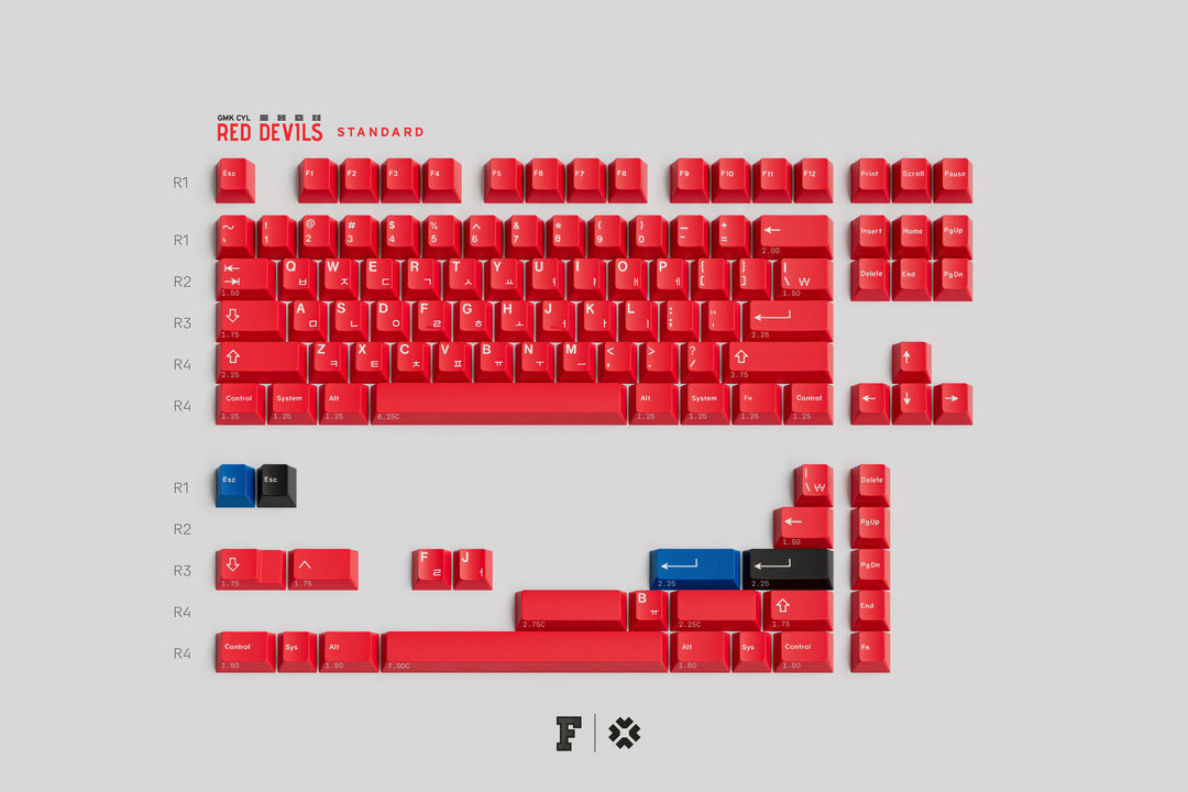[Group-Buy] GMK Red Devil R2 Keycaps