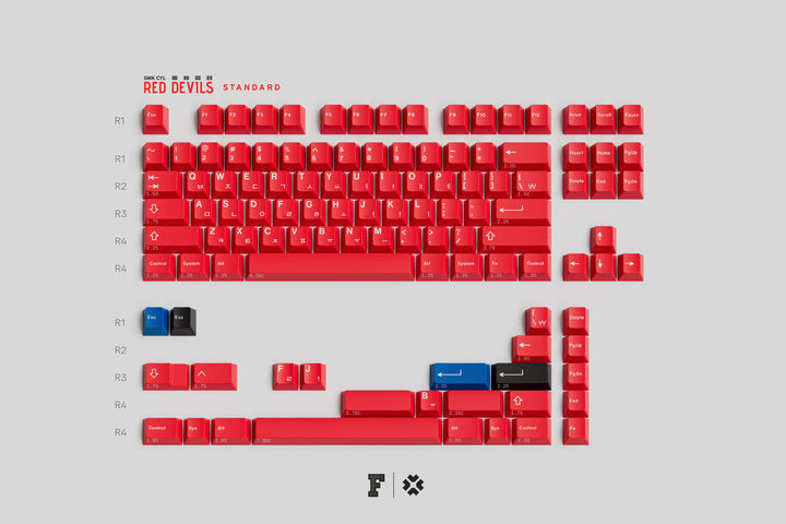 [Group-Buy] GMK Red Devil R2 Keycaps
