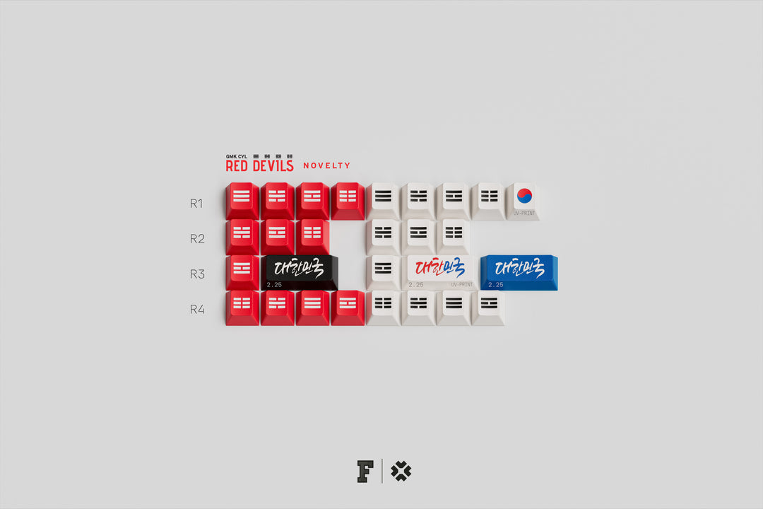 [Group-Buy] GMK Red Devil R2 Keycaps