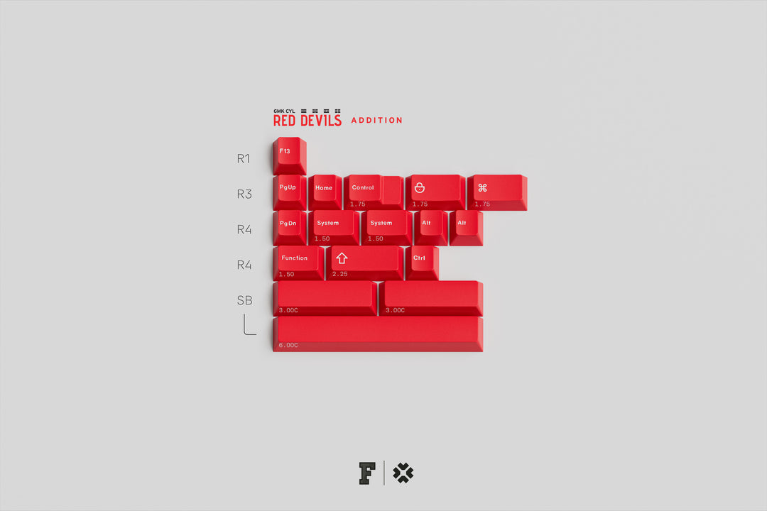 [Group-Buy] GMK Red Devil R2 Keycaps