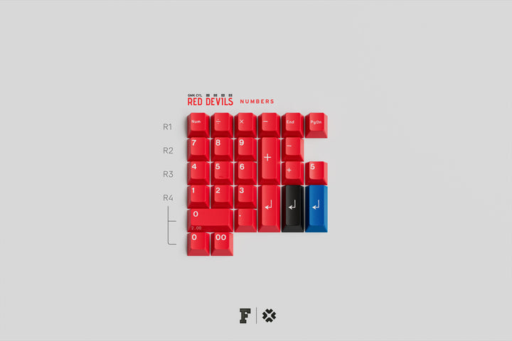 [Group-Buy] GMK Red Devil R2 Keycaps
