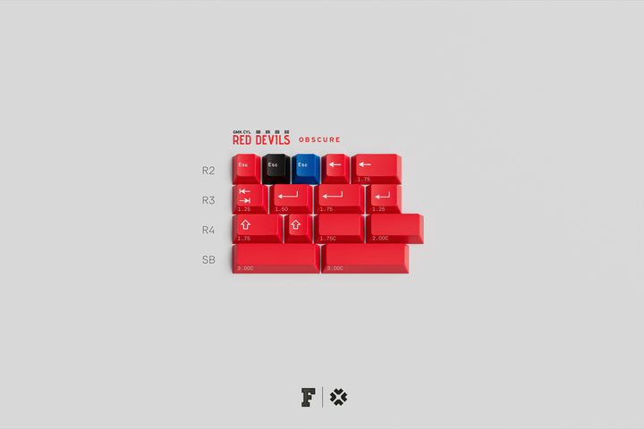 [Group-Buy] GMK Red Devil R2 Keycaps