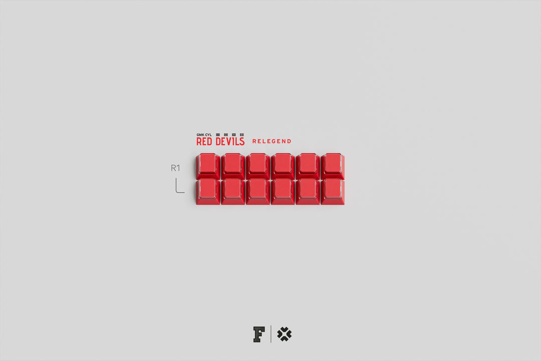 [Group-Buy] GMK Red Devil R2 Keycaps