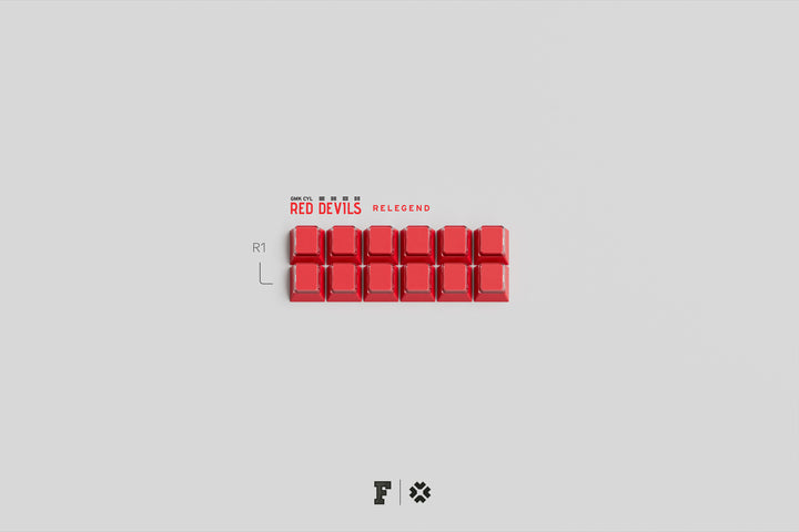 [Group-Buy] GMK Red Devil R2 Keycaps