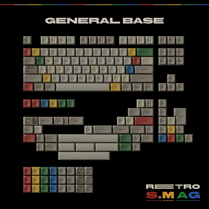 [Group-Buy] PBS Retro S.M AG Keycaps
