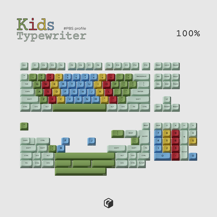 [Group-Buy] PBS Kids Typewriter Keycaps