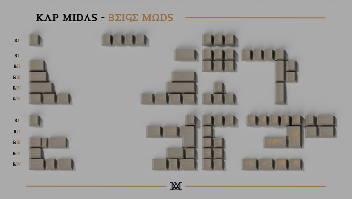 KAP Midas Keycaps