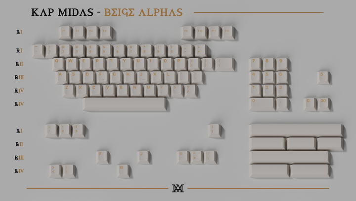 KAP Midas Keycaps