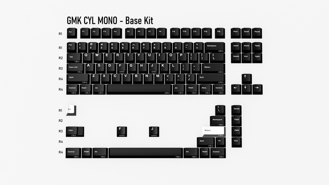 [Group Buy] GMK CYL MONO Keycaps