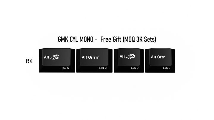 [Group Buy] GMK CYL MONO Keycaps