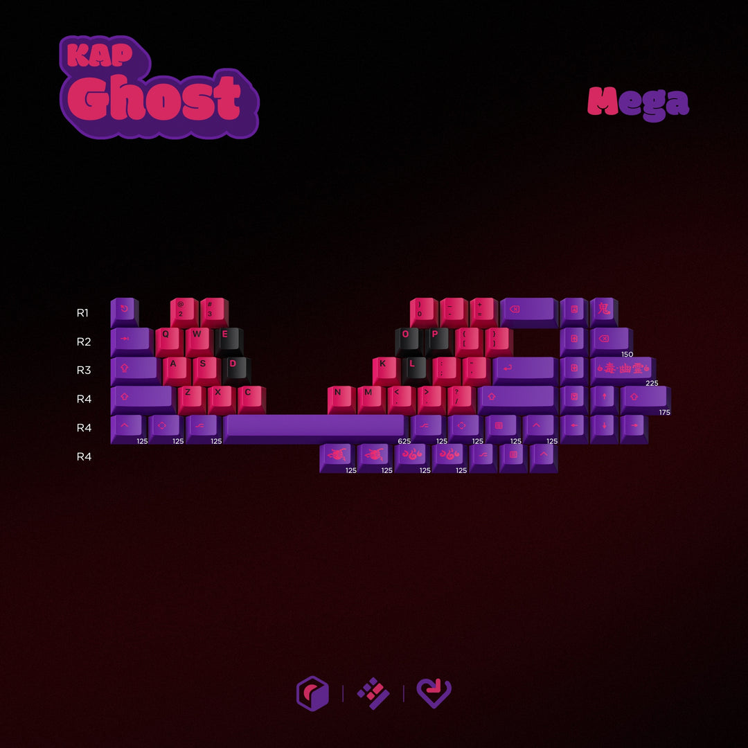 [Group-buy] KAP Ghost Keycaps