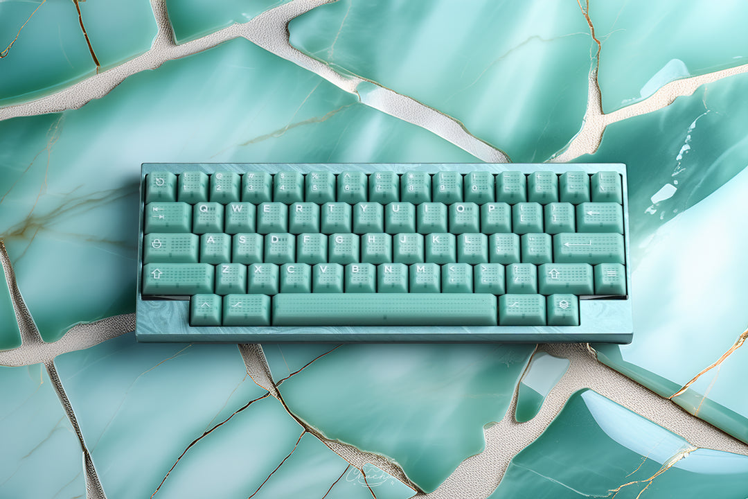 Wuque Studio - Keyboard - [Group-buy] DK1-60 Custom Keyboard Kit - Marblano Weight - Keebz N Cables