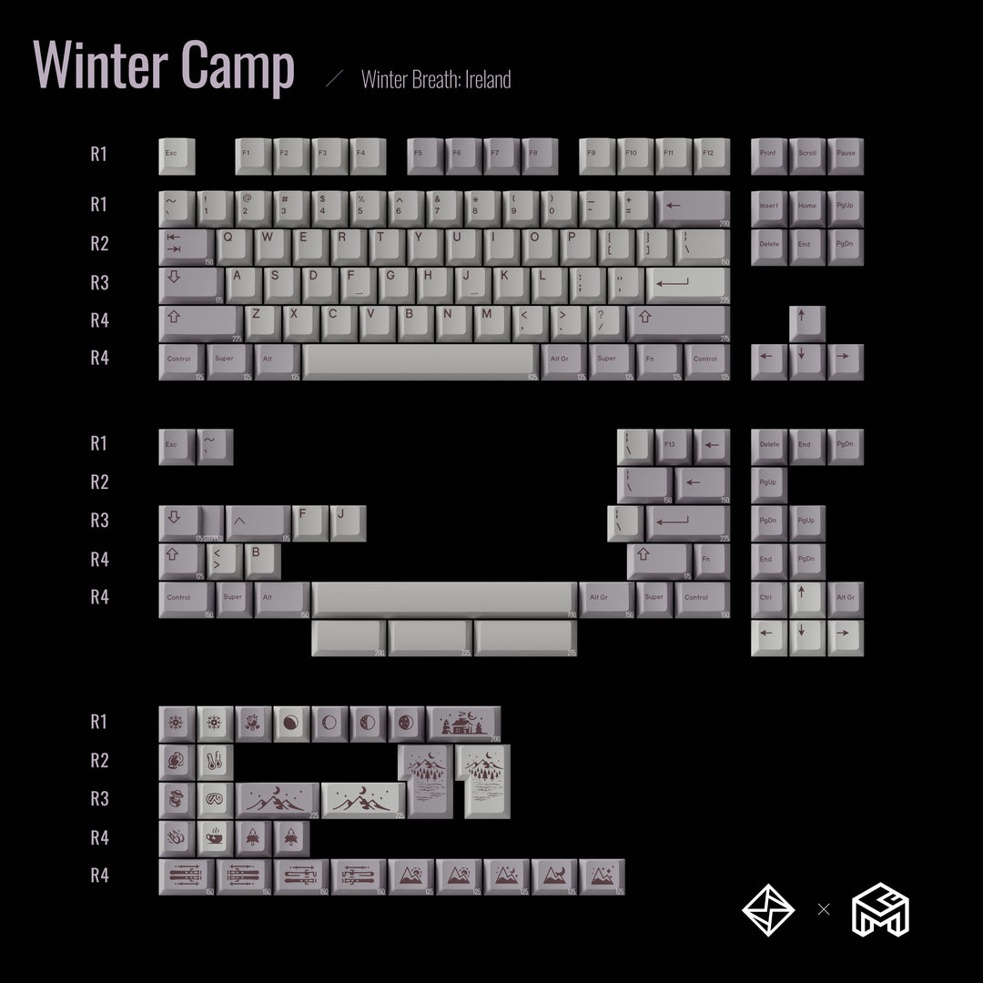GoMaster - Keycaps - [Pre-order] GoMaster Winter Breather Keycaps R2 - Keebz N Cables