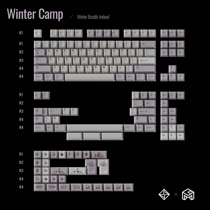 GoMaster - Keycaps - [Pre-order] GoMaster Winter Breather Keycaps R2 - Keebz N Cables