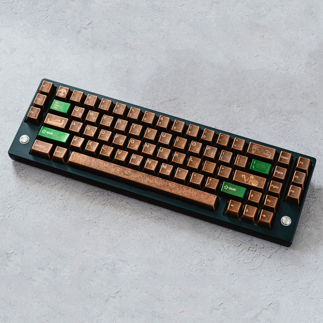 Awekeys - Keycaps - [Group-buy] Awekeys Viking Antique Metal Keycaps - Keebz N Cables