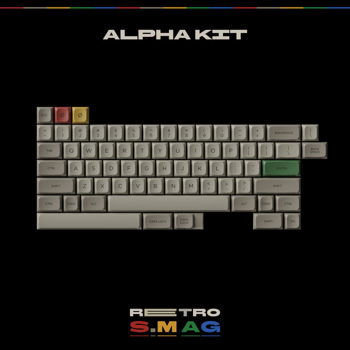 [Group-Buy] PBS Retro S.M AG Keycaps