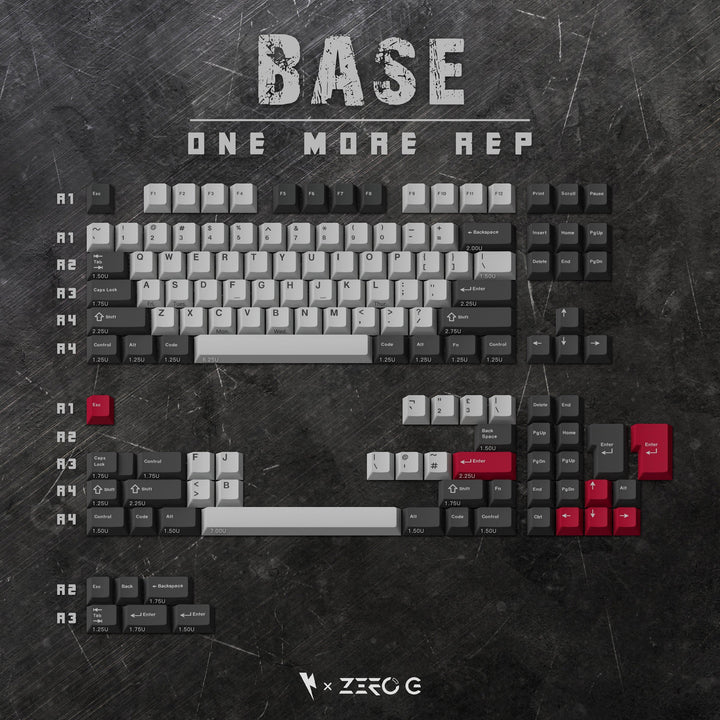 Keykobo - Keycaps - Keykobo One More Rep Keycaps - Keebz N Cables