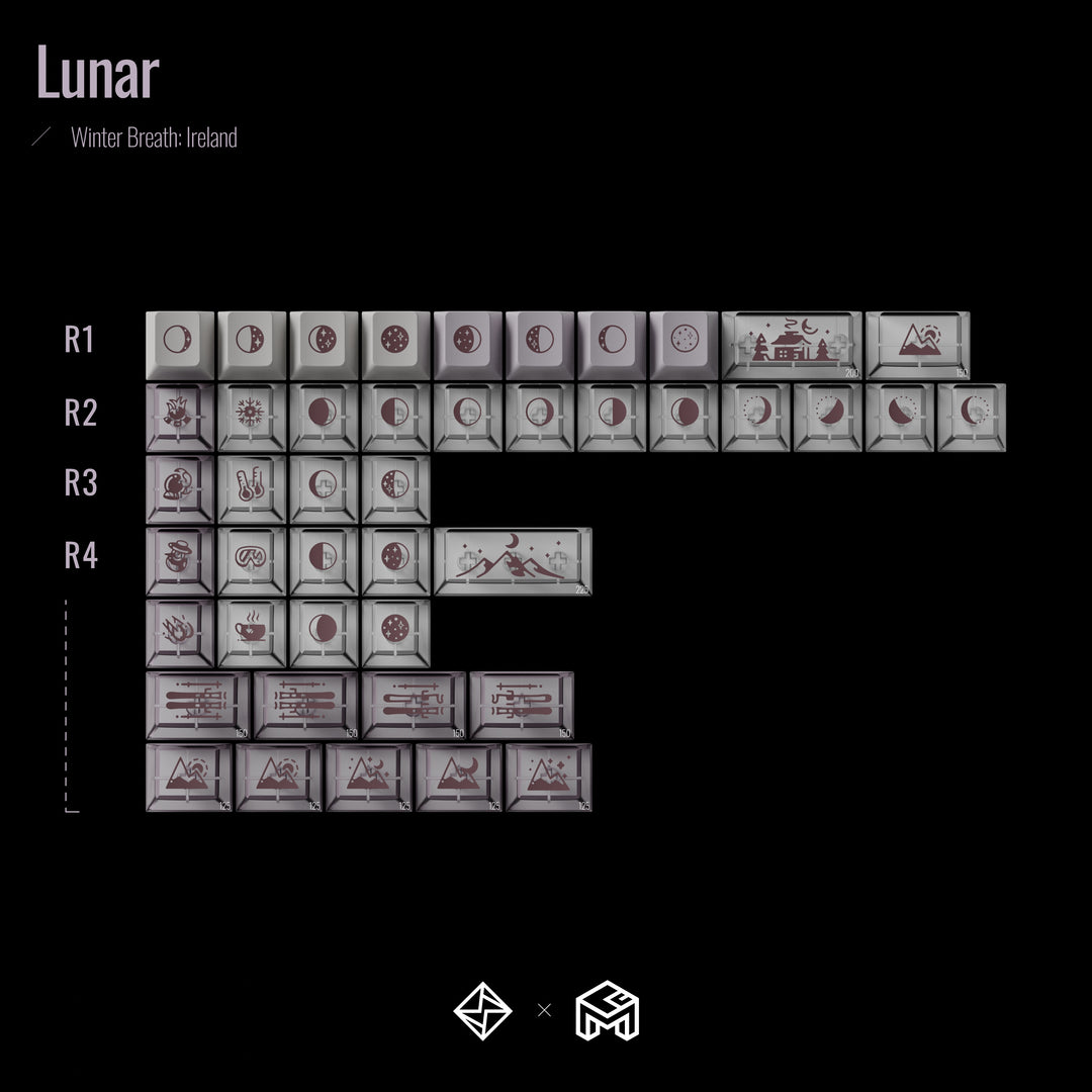 GoMaster - Keycaps - [Pre-order] GoMaster Winter Breather Keycaps R2 - Keebz N Cables