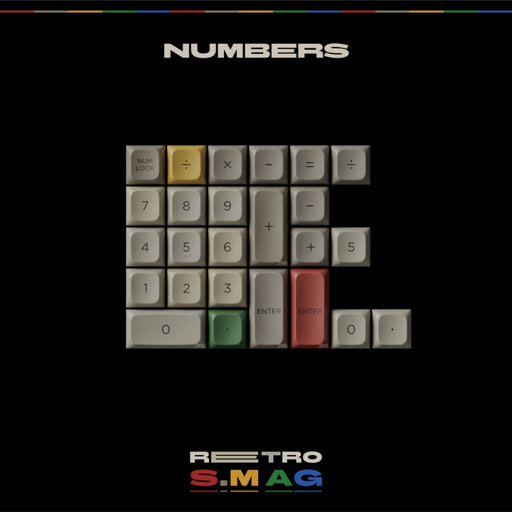 [Group-Buy] PBS Retro S.M AG Keycaps