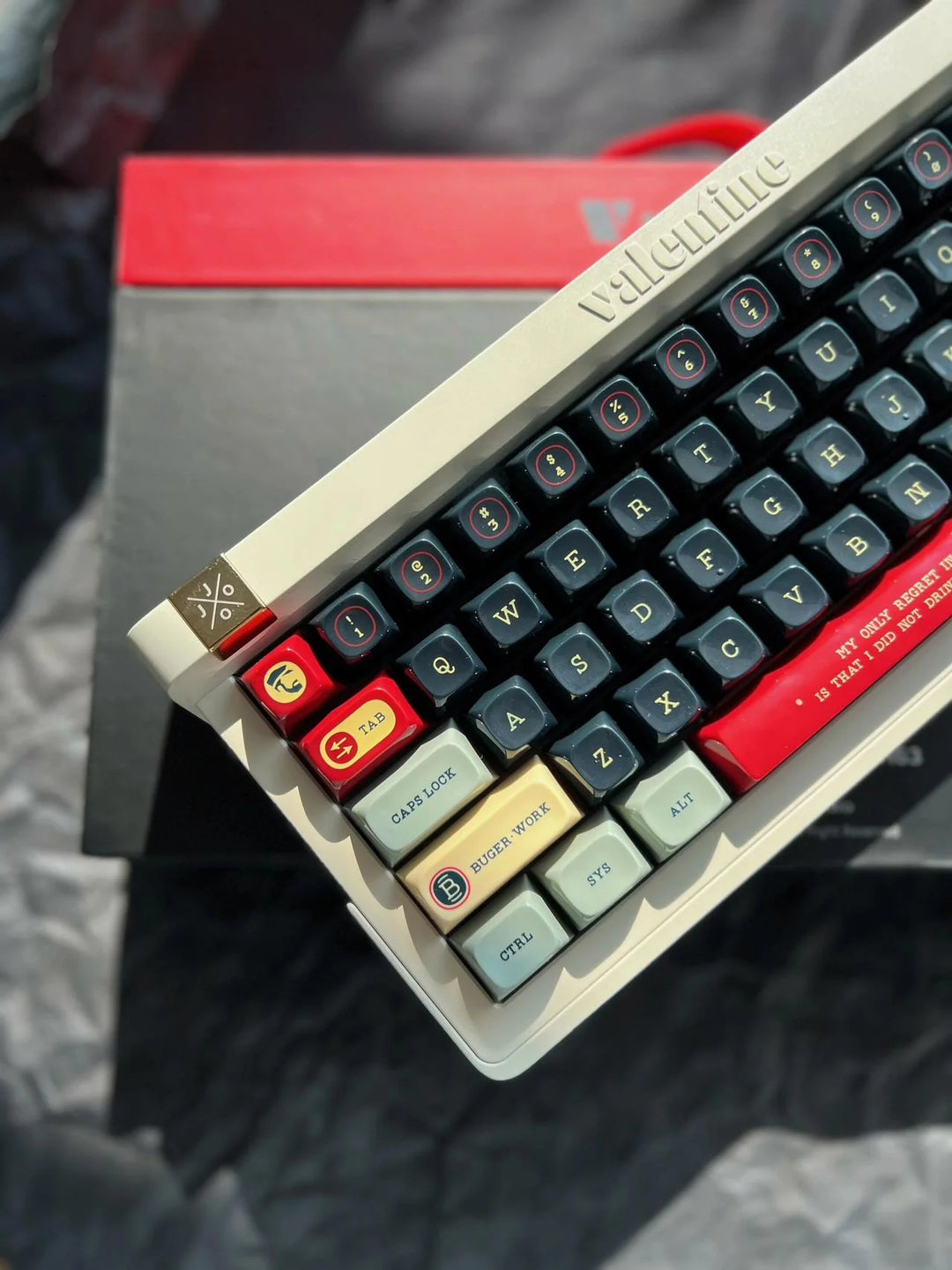 WINMIX - Keycaps - GSA x Buger Work Comrade Keycaps - Keebz N Cables