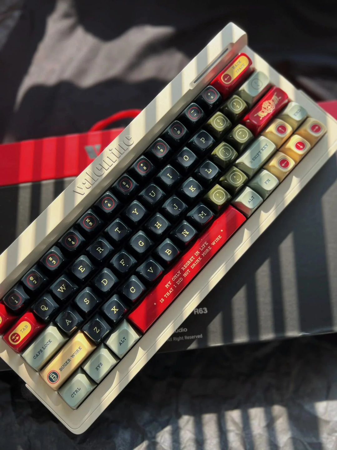 WINMIX - Keycaps - GSA x Buger Work Comrade Keycaps - Keebz N Cables