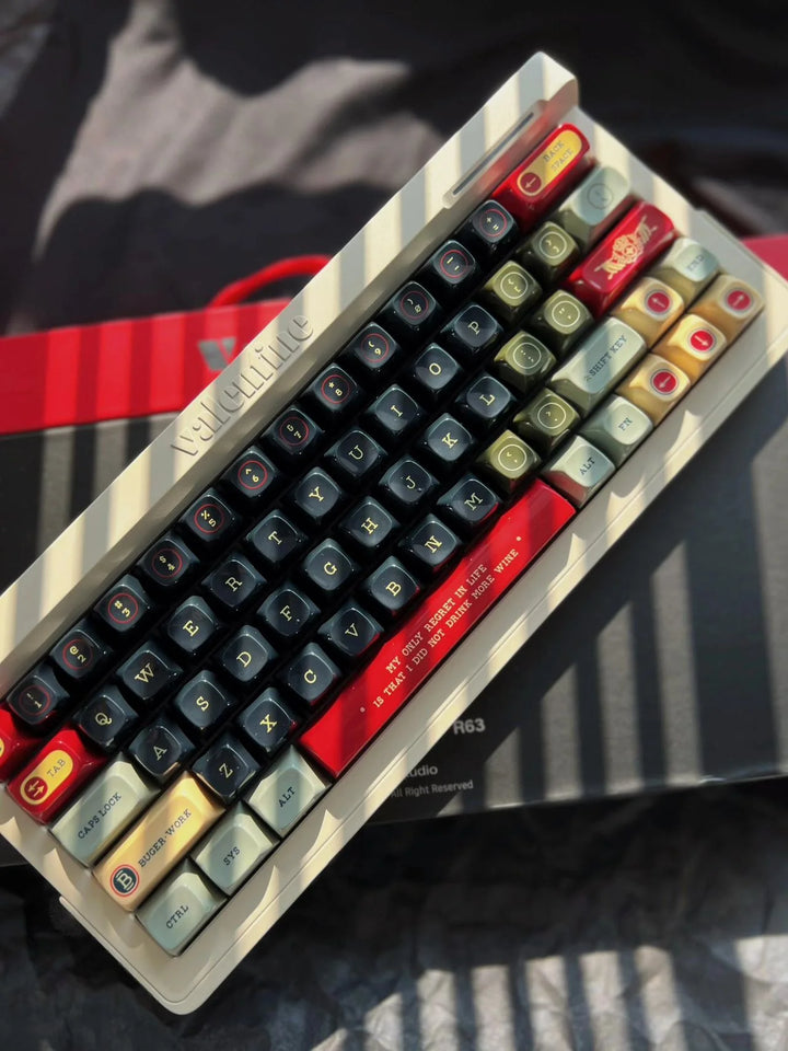WINMIX - Keycaps - GSA x Buger Work Comrade Keycaps - Keebz N Cables