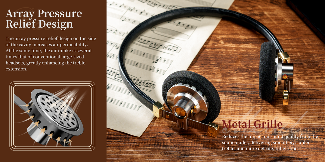 ROSESELSA Distant Mountain Over Ear Headphones